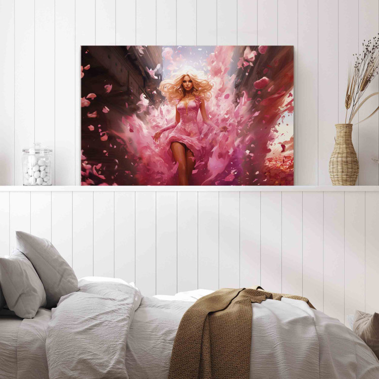 Leinwandbild XXL A Burst of Pink - Barbie at the Height of Fame in an Amazing Creation [Large Format] 151551 additionalImage 3