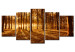 Bild auf Leinwand Amber forest 50051