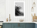 Poster Black and White Wave - Photo of Foaming Sea Water 145361 additionalThumb 13