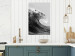 Poster Black and White Wave - Photo of Foaming Sea Water 145361 additionalThumb 10