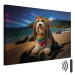 Bild AI Bearded Collie Dog - Rasta Animal Chilling on Paradise Beach - Horizontal 150261 additionalThumb 8