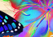 Bild auf Leinwand Exotische Schmetterlinge - Triptychon 50361 additionalThumb 4