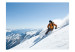 Fototapete Extremsportarten - Skifahren im Schnee in den hohen Bergen 61161 additionalThumb 1