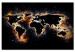 Dekorative Pinnwand Fiery World [Cork Map] 94671 additionalThumb 2