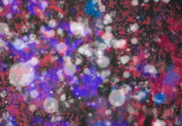Leinwandbild Bunter Kosmos - Abstraktion inspiriert von Galaxie-Fotos 135681 additionalImage 5