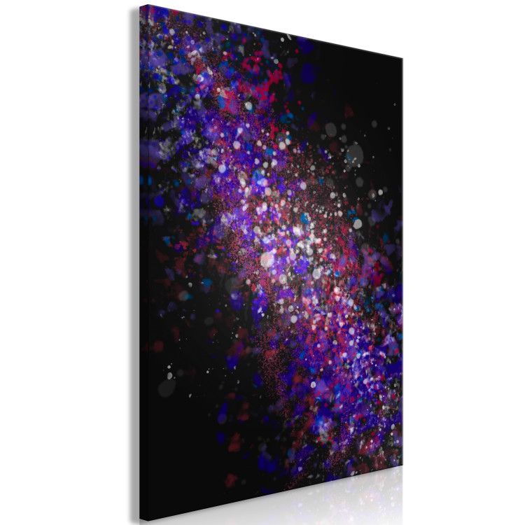 Leinwandbild Bunter Kosmos - Abstraktion inspiriert von Galaxie-Fotos 135681 additionalImage 2