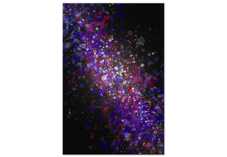 Leinwandbild Bunter Kosmos - Abstraktion inspiriert von Galaxie-Fotos 135681
