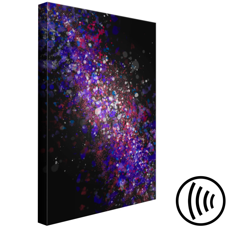 Leinwandbild Bunter Kosmos - Abstraktion inspiriert von Galaxie-Fotos 135681 additionalImage 6