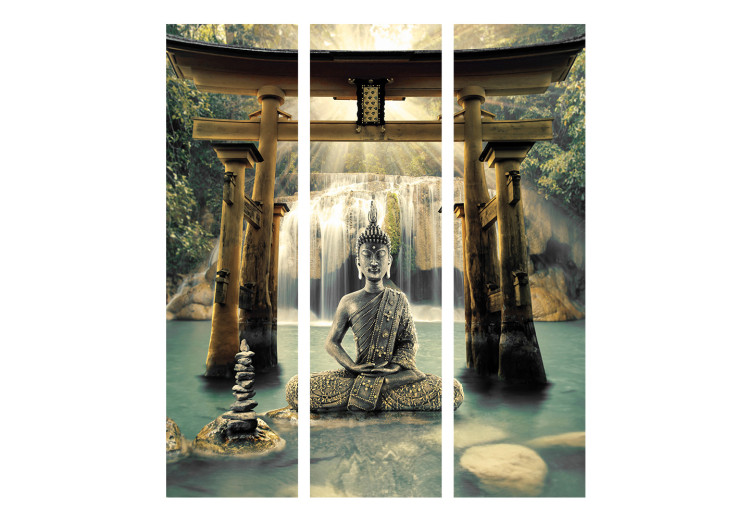 Dekorativer Paravent Buddha Smile [Room Dividers] 151581 additionalImage 7