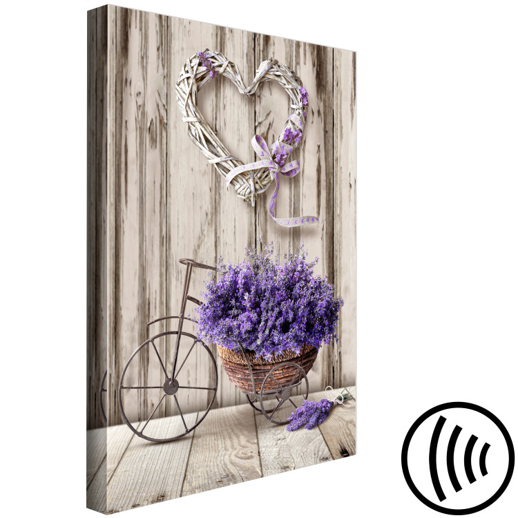 Leinwandbild Secret Lavender Bouquet (1 Part) Vertical 128402 additionalImage 6