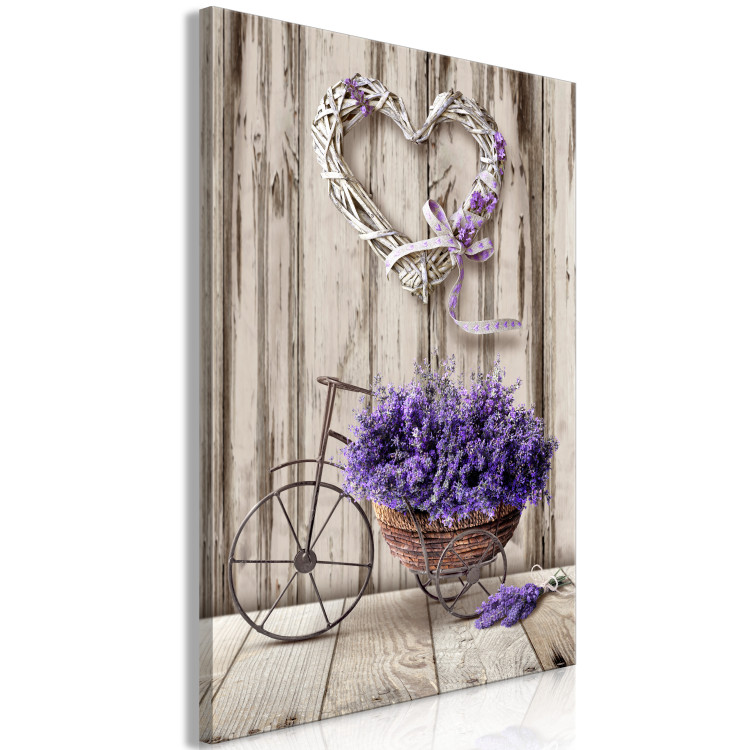 Leinwandbild Secret Lavender Bouquet (1 Part) Vertical 128402 additionalImage 2