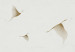 Vlies Fototapete Linear Birds - Abstract Representation of a Goose Key 146402 additionalThumb 4