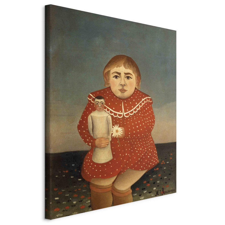 Kunstdruck H.Rousseau, Mädchen mit Puppe 154402 additionalImage 2