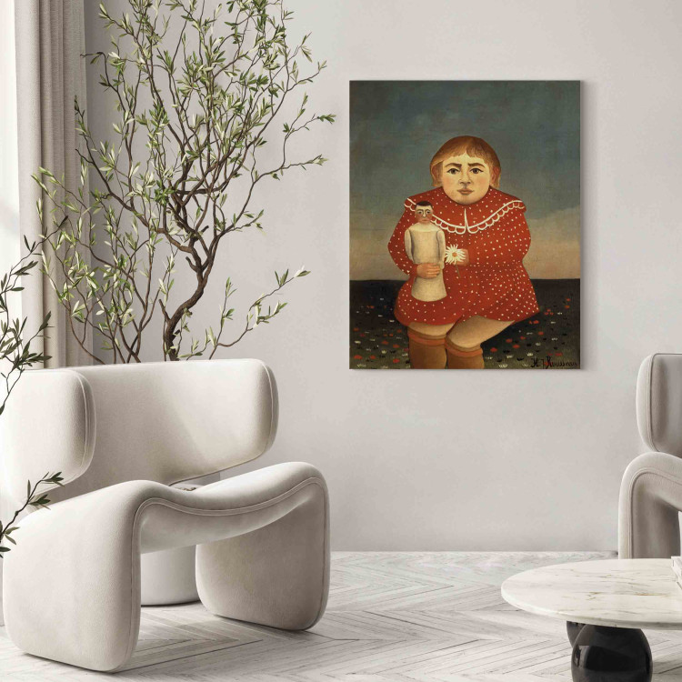 Kunstdruck H.Rousseau, Mädchen mit Puppe 154402 additionalImage 3
