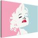 Wandbild zum Malen nach Zahlen Marilyn in Pink 135152 additionalThumb 6