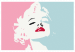 Wandbild zum Malen nach Zahlen Marilyn in Pink 135152 additionalThumb 4