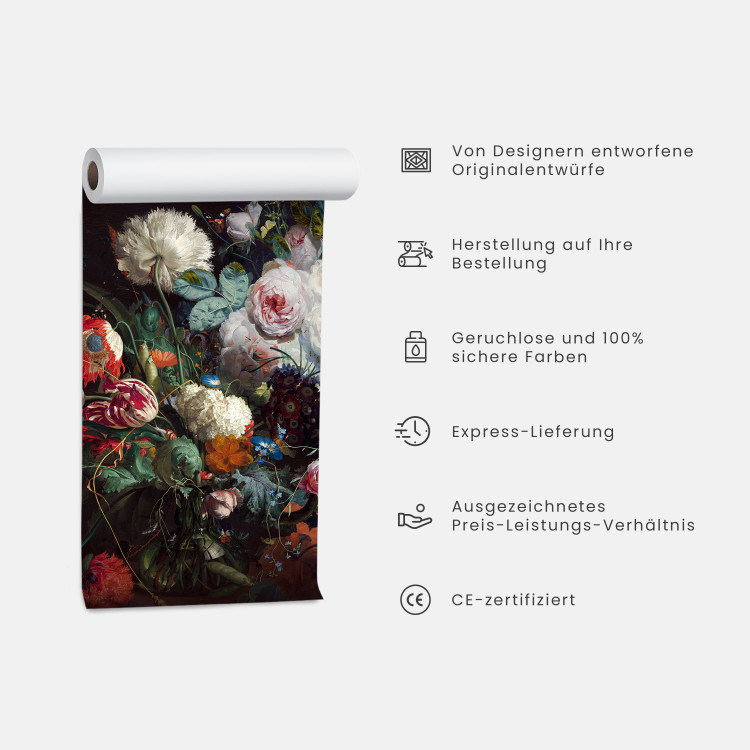 Fototapete Alter Bleiglas - Hintergrund mit bunten Musterdetails in warmen Farben 143152 additionalImage 11