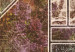 Fototapete Alter Bleiglas - Hintergrund mit bunten Musterdetails in warmen Farben 143152 additionalThumb 3