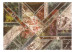 Fototapete Alter Bleiglas - Hintergrund mit bunten Musterdetails in warmen Farben 143152 additionalThumb 1