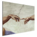 Kunstkopie Sistine Chapel (Creation of Adam, Fragment: The Hands of God and Adam) 150462 additionalThumb 2