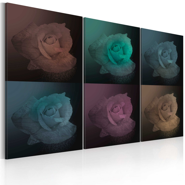 Leinwandbild Rose in sechs Versionen 50172 additionalImage 2