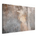 Leinwandbild XXL Rubbed Rust - Abstract Structures in Brown and Gray Colors [Large Format] 151482 additionalThumb 2