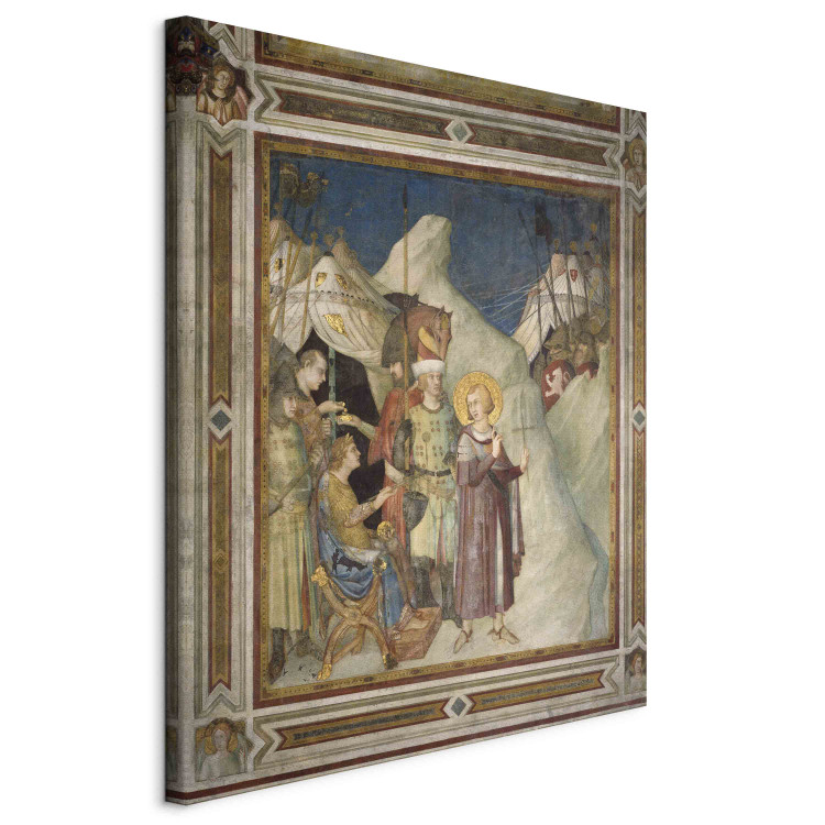 Wandbild St. Martin of Tours renounces from the military service 155182 additionalImage 2