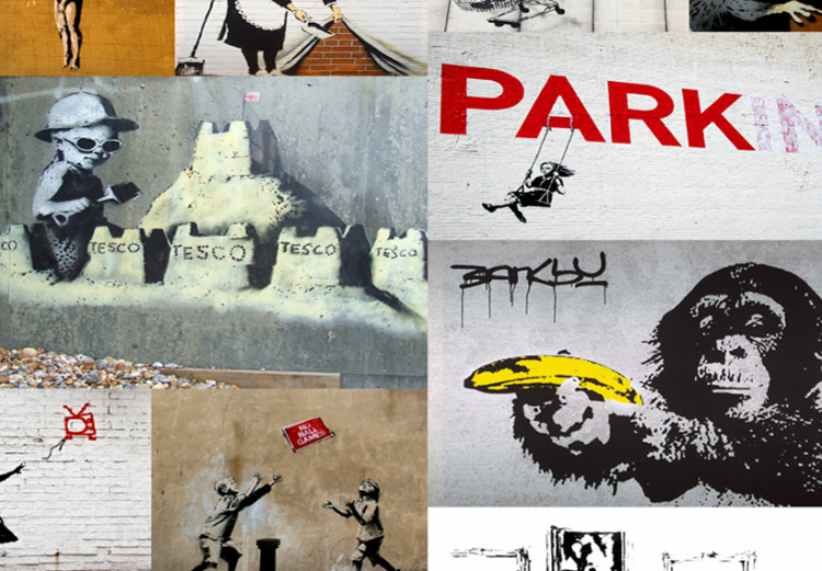 Wandbild Art of Collage: Banksy III 94882 additionalImage 5