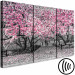 Leinwandbild Blühende Magnolie - Triptychon mit Magnolienbäumen und rosa Blumen 128792 additionalThumb 6