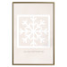 Poster Happy Time - Snowflake and White Christmas Greetings 148023 additionalThumb 27