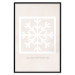 Poster Happy Time - Snowflake and White Christmas Greetings 148023 additionalThumb 2
