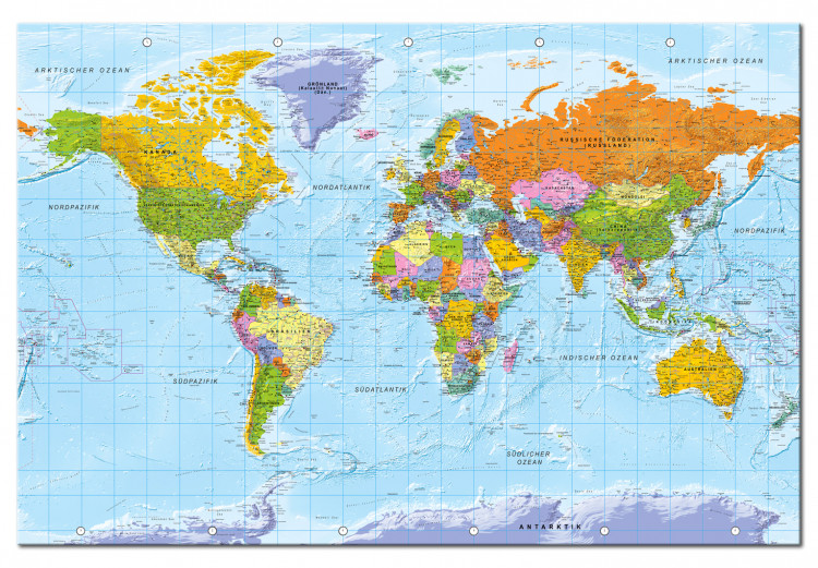 Pinnwand World Map: Orbis Terrarum [Cork Map - German Text] 99123 additionalImage 2