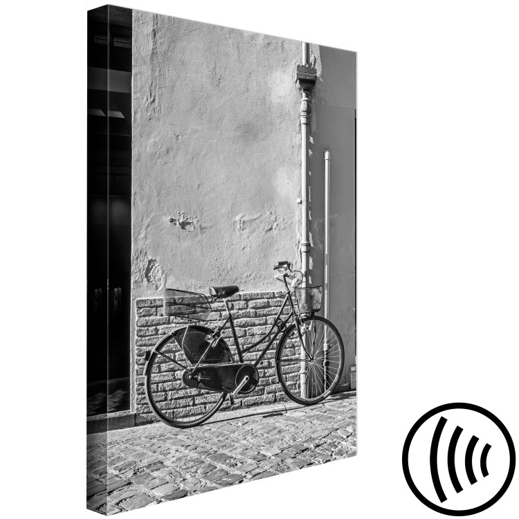 Wandbild Stadtrad - ein Fahrrad im Retro-Viertel in Schwarzweiss 117743 additionalImage 6