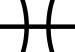 Leinwandbild Sternzeichen Fische - minimalistische Grafik auf weißem Hintergrund 117053 additionalThumb 5