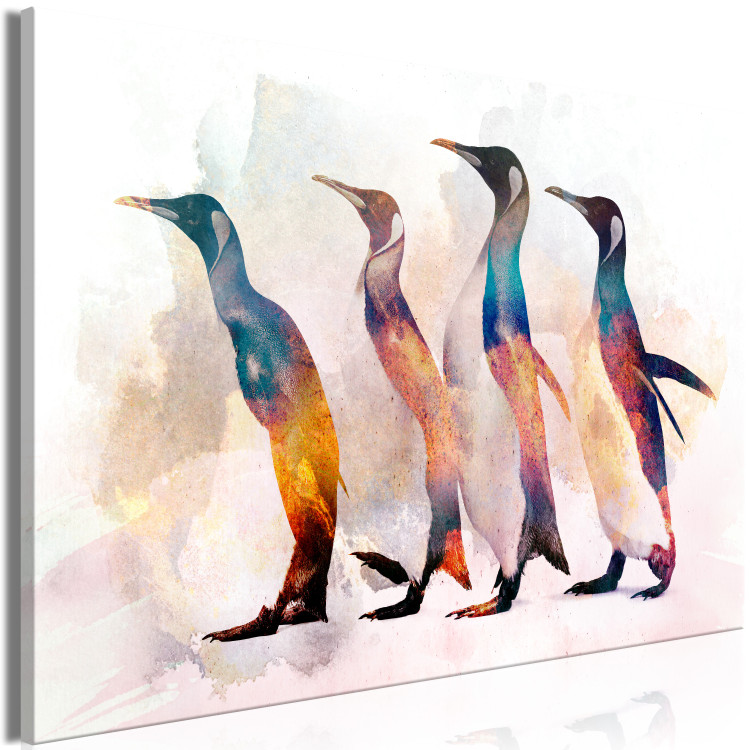 Leinwandbild XXL Penguin Wandering [Large Format] 127563 additionalImage 2
