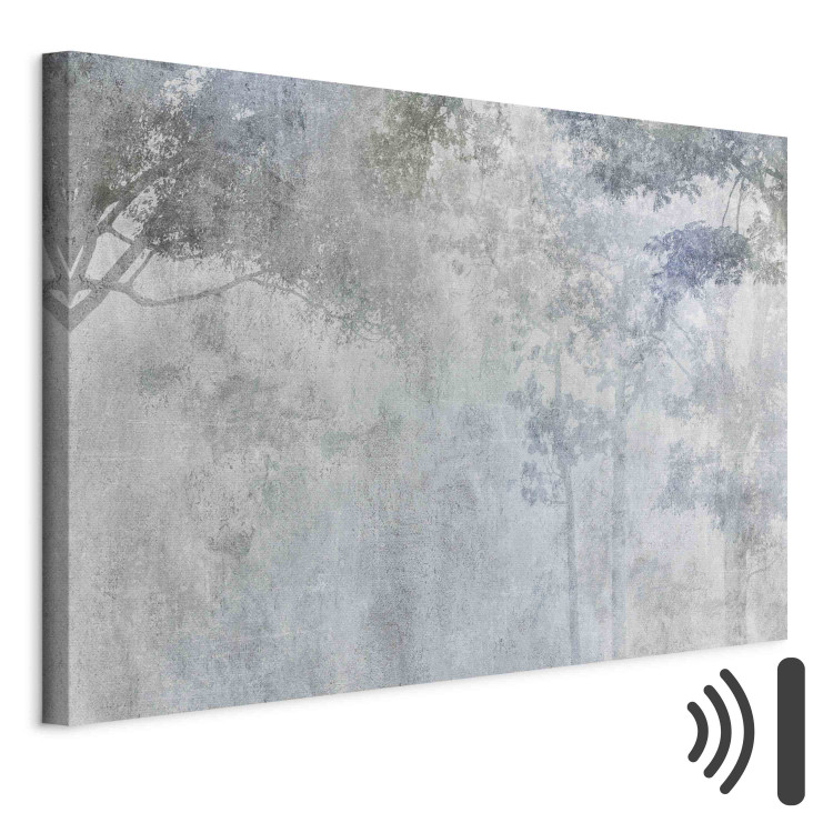 Wandbild Trees in the Fog - Nature in Gray and Blue Shades 151463 additionalImage 8