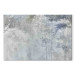 Wandbild Trees in the Fog - Nature in Gray and Blue Shades 151463