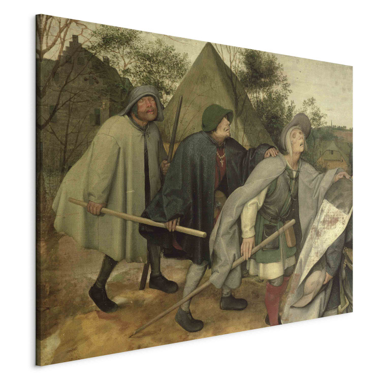 Kunstkopie Parable of the Blind, detail of three blind men 157263 additionalImage 2