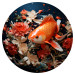 Wandtattoo I’ll Grant Your Three Wishes - Goldfish Against a Background of Plants in the Water 151673 additionalThumb 1