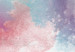 Fototapete Aquarellpalette - abstrakte Farbflecken, die sich durchdringenden Aquarellfarben auf Pergament ähneln 137283 additionalThumb 3