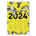 Wandbild Calendar 2024 - Background With Silver Three-Dimensional Shapes 151883 additionalThumb 7