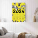 Wandbild Calendar 2024 - Background With Silver Three-Dimensional Shapes 151883 additionalThumb 3