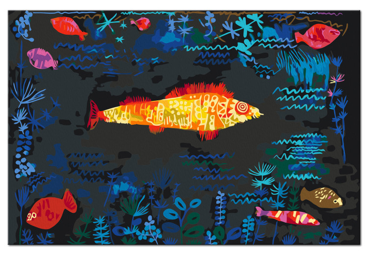 Malen nach Zahlen Bild Paul Klee: Goldfish 134693 additionalImage 6