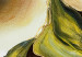 Bild auf Leinwand Kalien in Brauntönen (1-teilig) - Abstrakter Blumenmotiv mit Blättern 46693 additionalThumb 3