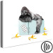 Wandbild Beschlagnahmter Kühlschrank - lustiges Foto mit Gorilla und Aufschrift 119004 additionalThumb 6