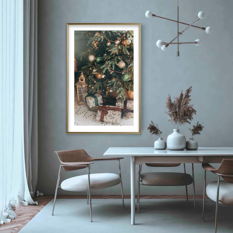 Poster Christmas Time - Presents Arranged Under a Christmas Tree Decorated With Ornaments 151704 additionalImage 24