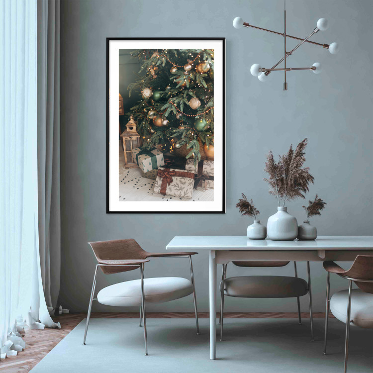 Poster Christmas Time - Presents Arranged Under a Christmas Tree Decorated With Ornaments 151704 additionalImage 11