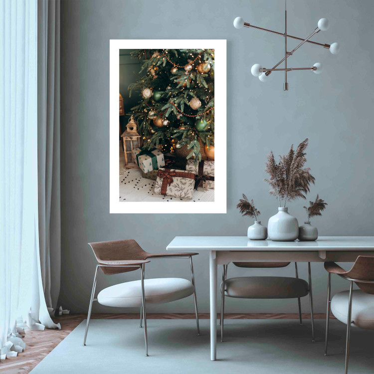 Poster Christmas Time - Presents Arranged Under a Christmas Tree Decorated With Ornaments 151704 additionalImage 14
