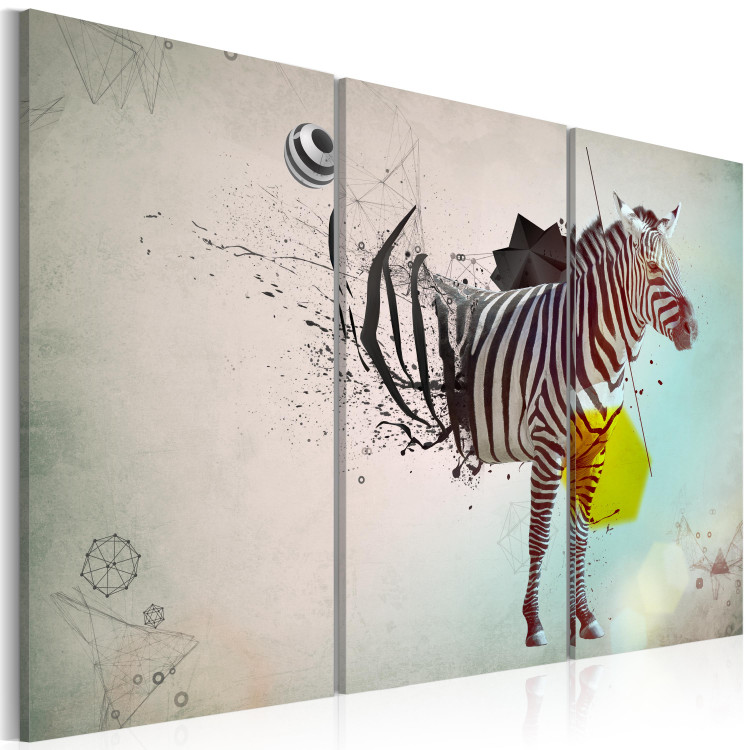 Wandbild Zebra - Abstrakt 56104 additionalImage 2