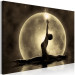 Bild auf Leinwand Nach den Sternen greifend - Motiv mit Ballerina, Wasser und Mond 122914 additionalThumb 2